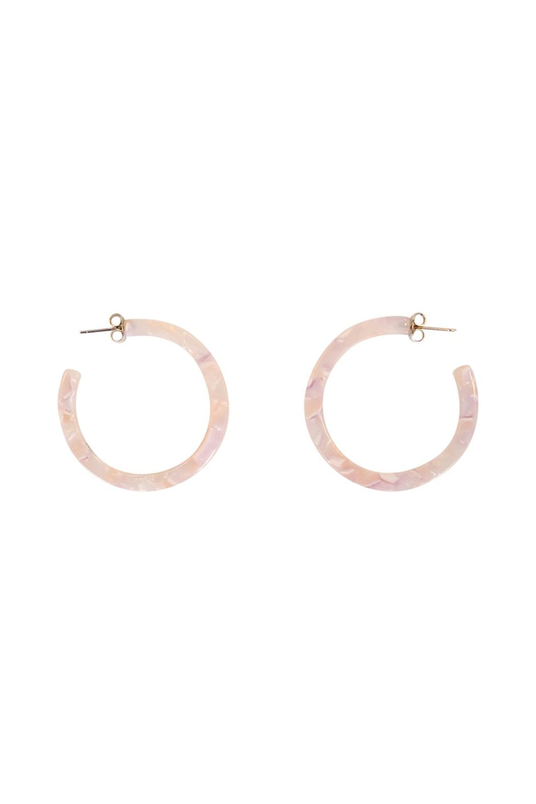 [TEST] Demi Resin Hoop Earrings