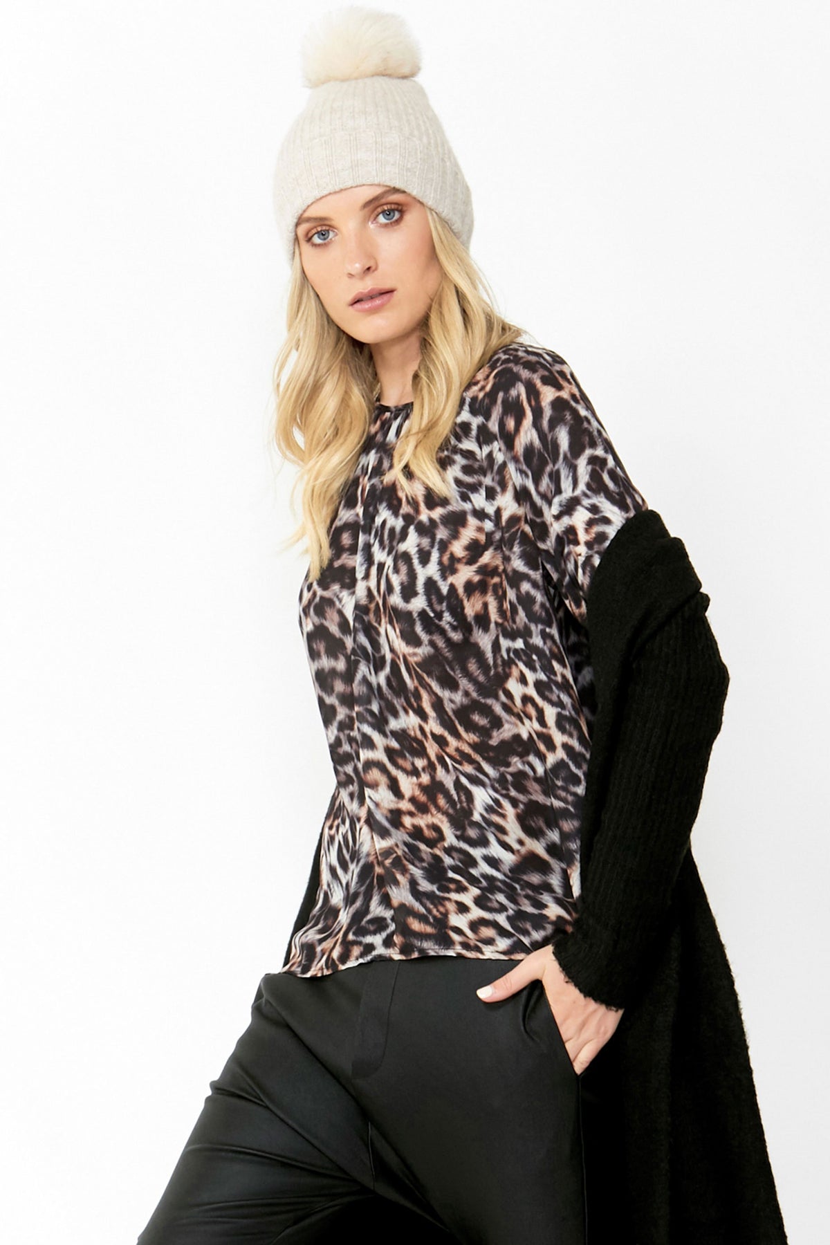 [TEST] Jules Gathered Neck Blouse