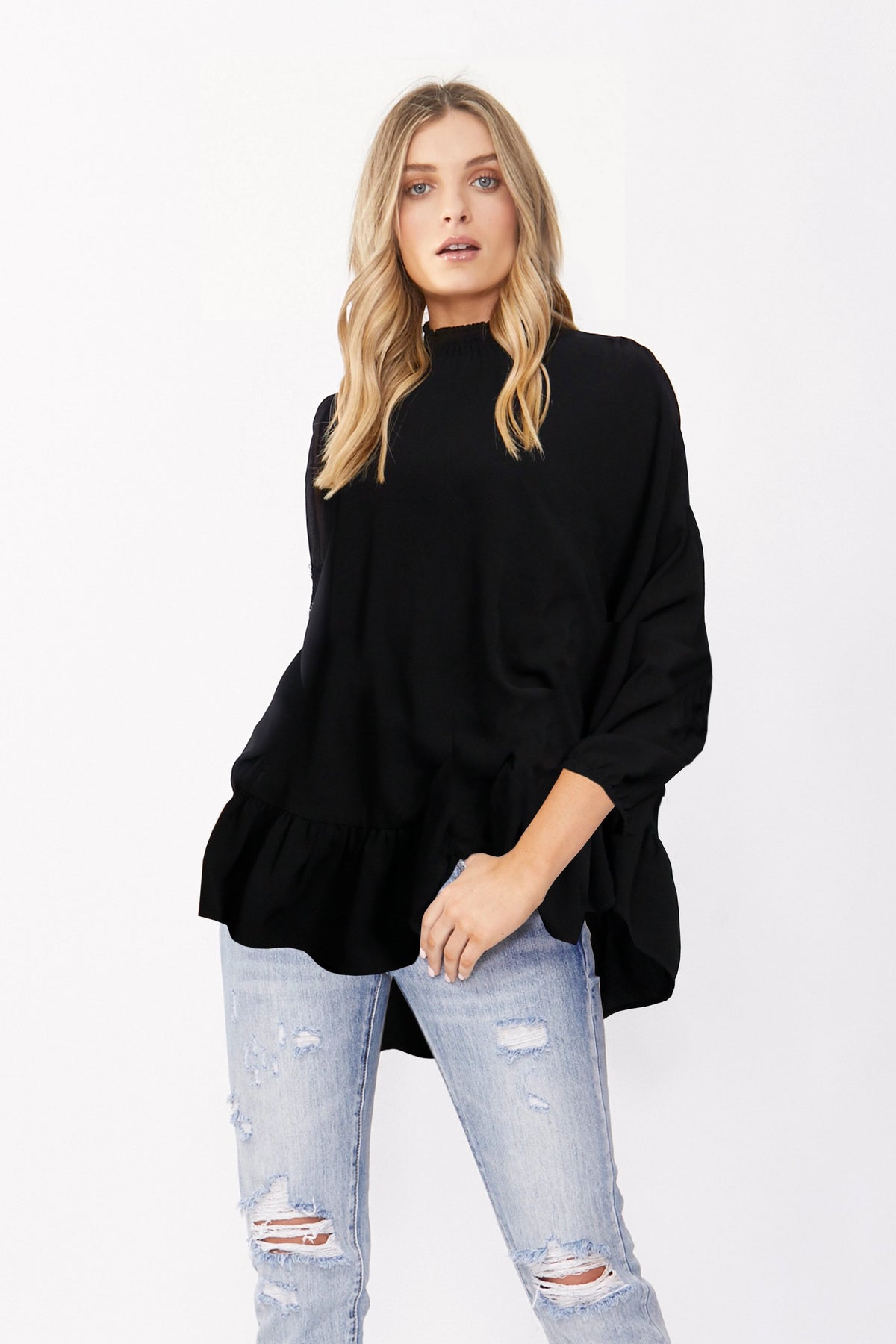 [TEST] Tash High Neck Swing Top