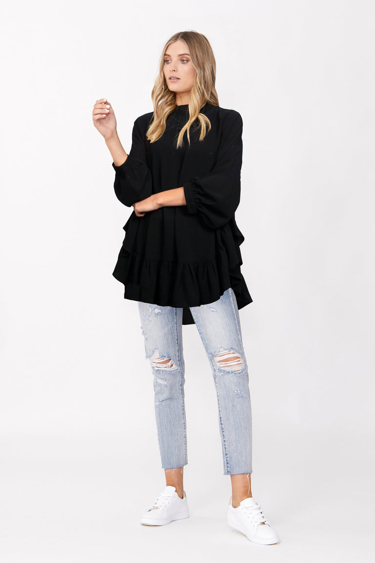 [TEST] Tash High Neck Swing Top