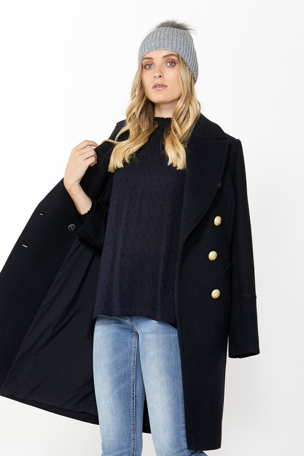 [TEST] Chloe Textured High Neck Top