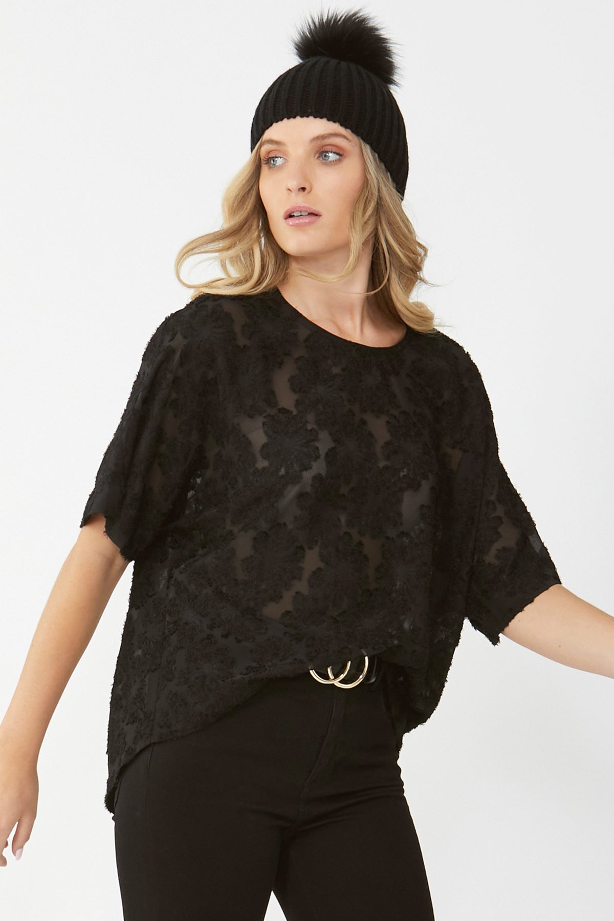 [TEST] Katia Burnout Boxy Top