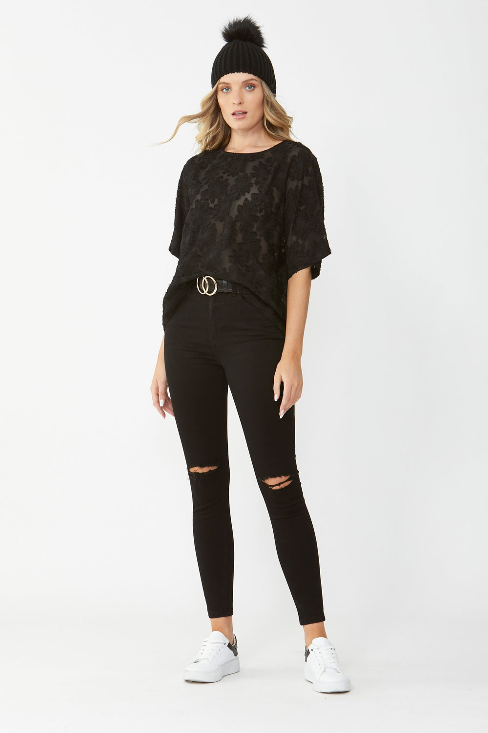[TEST] Katia Burnout Boxy Top