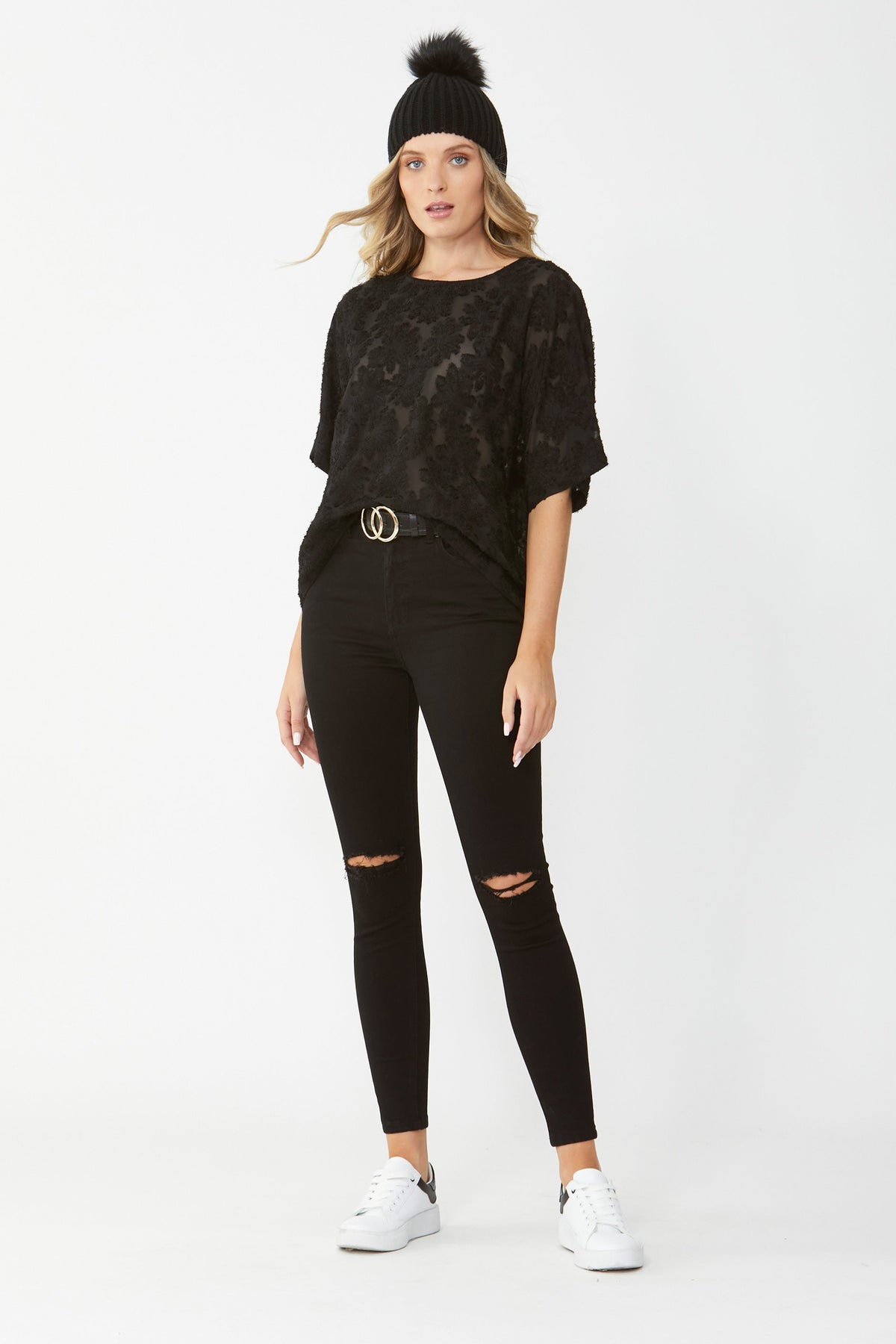 [TEST] Katia Burnout Boxy Top