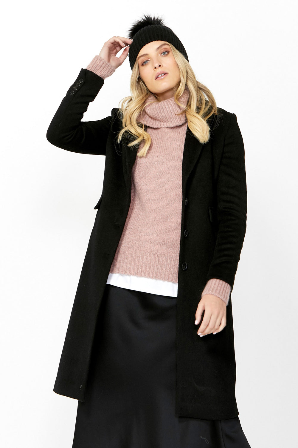 [TEST] Louise Chunky High Neck Knit