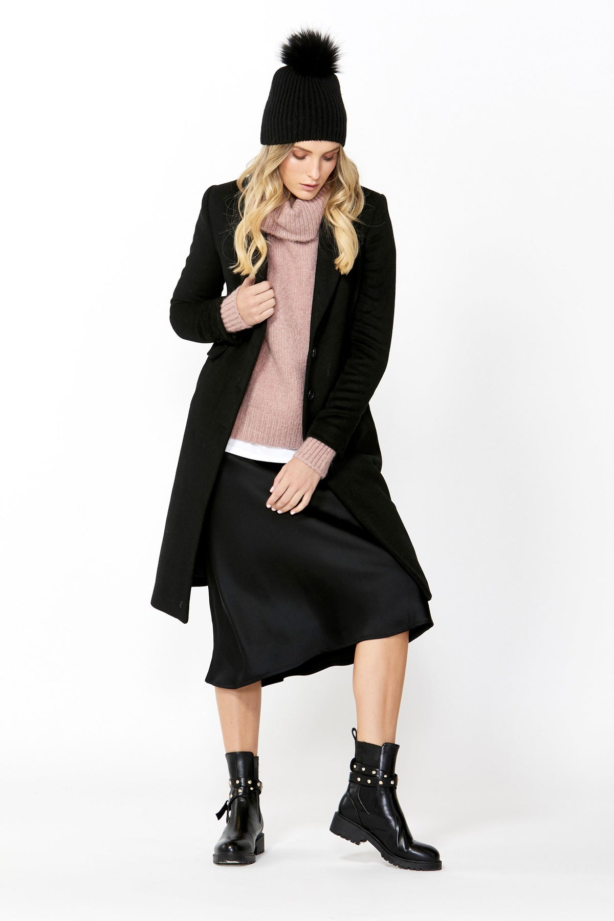 [TEST] Louise Chunky High Neck Knit