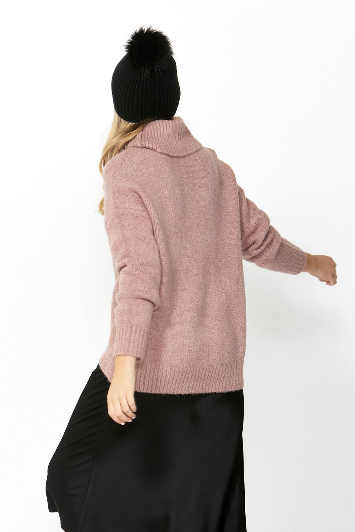 [TEST] Louise Chunky High Neck Knit