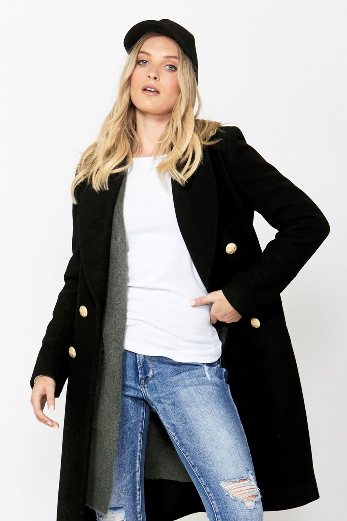 [TEST] Vivien Military Coat