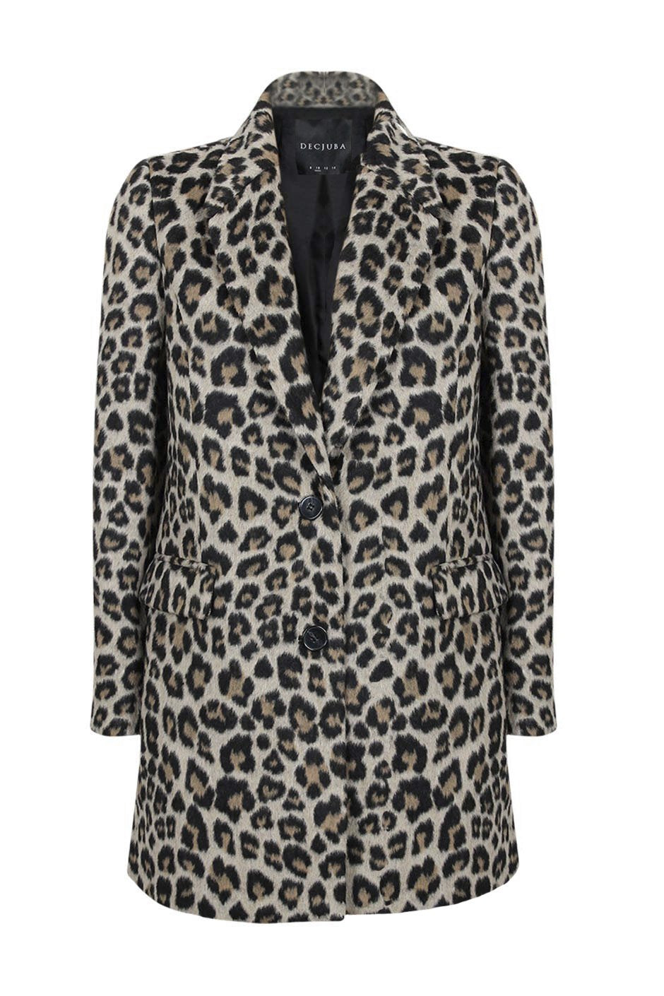 [TEST] Yasmin Leopard Crombie Coat