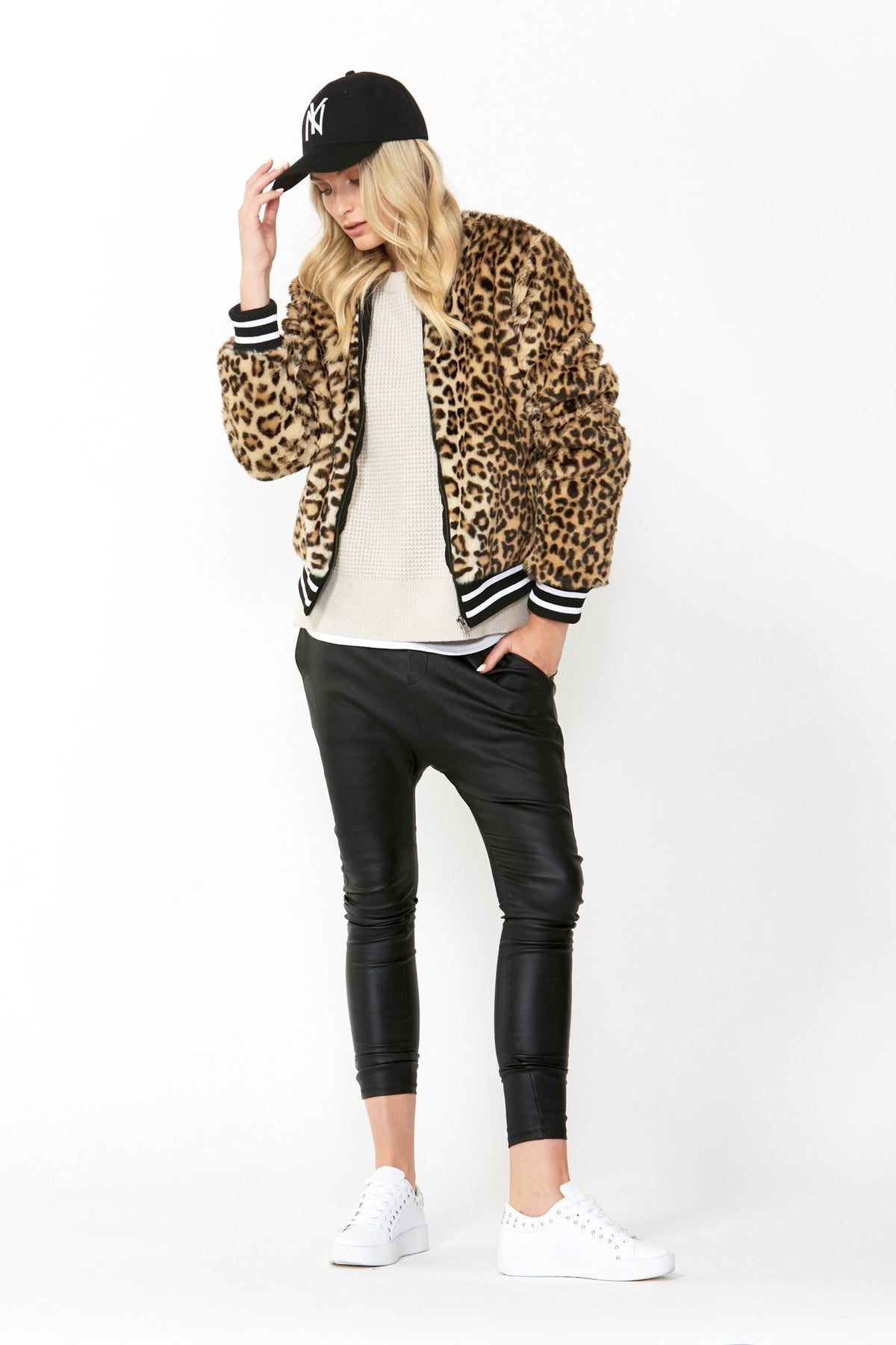 [TEST] Leona Faux Fur Bomber