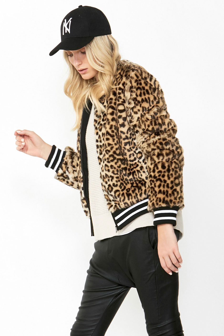 [TEST] Leona Faux Fur Bomber