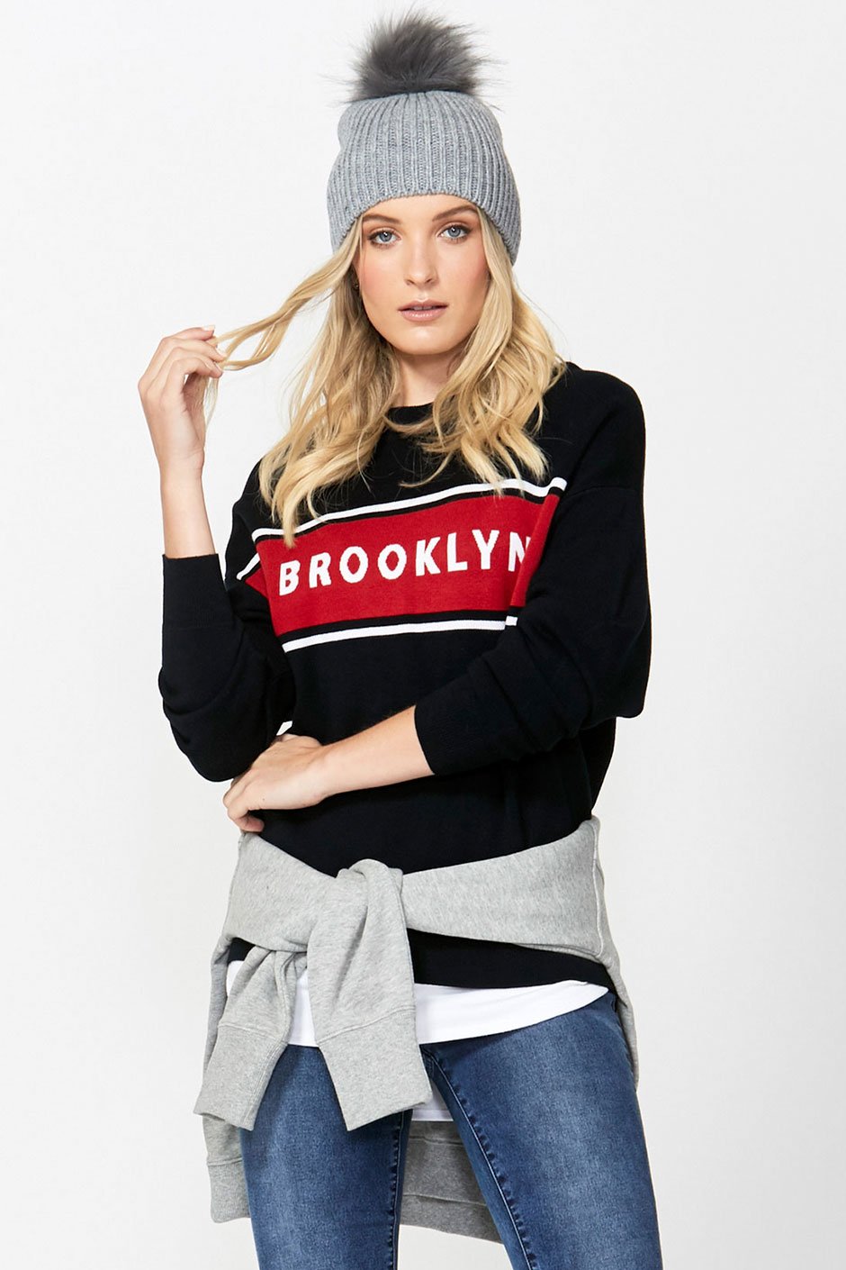 [TEST] Brooklyn Text Knit Pullover