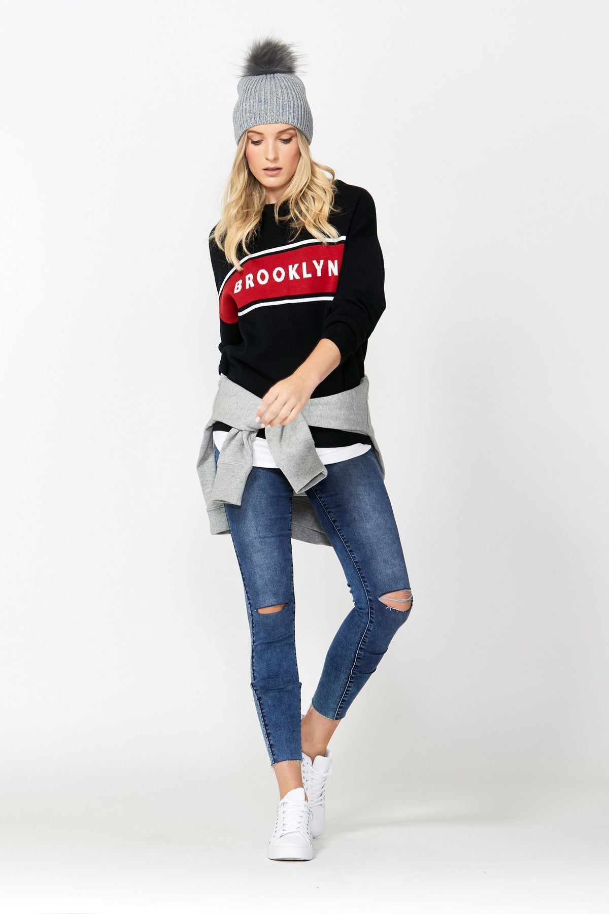 [TEST] Brooklyn Text Knit Pullover