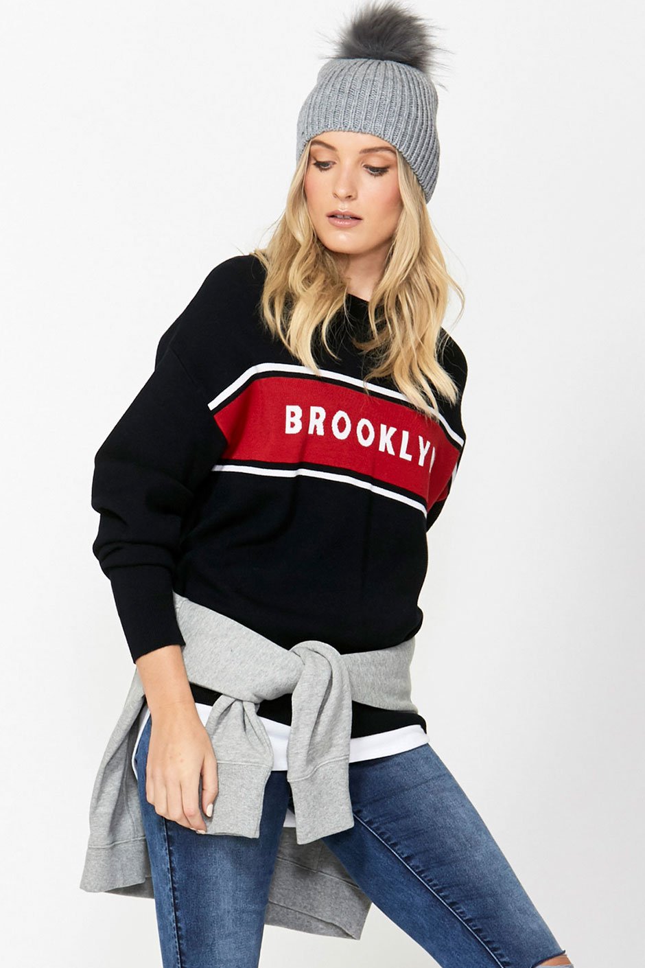 [TEST] Brooklyn Text Knit Pullover