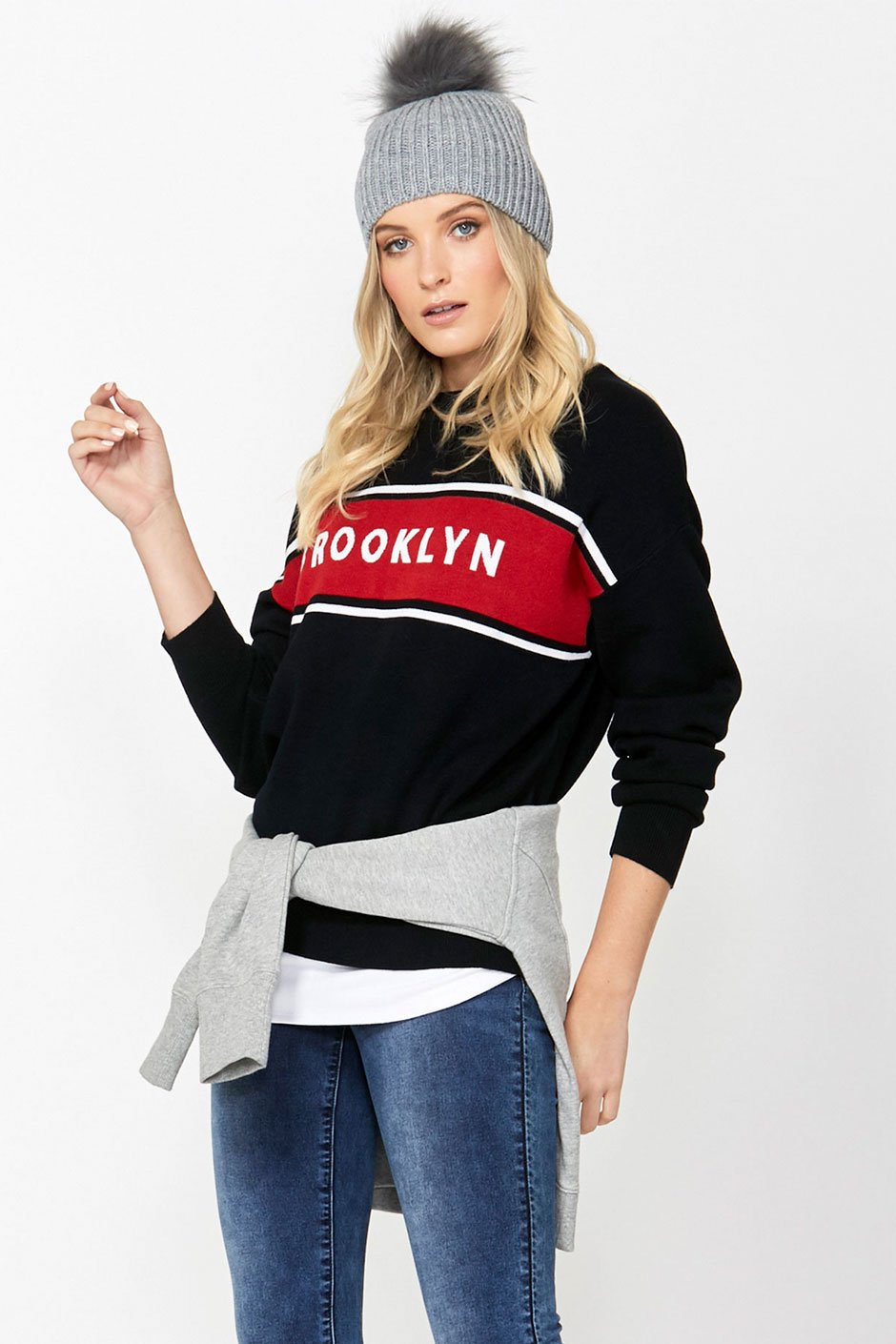 [TEST] Brooklyn Text Knit Pullover