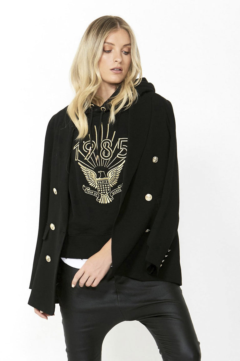 [TEST] 1985 Lurex Embroidered Hoodie