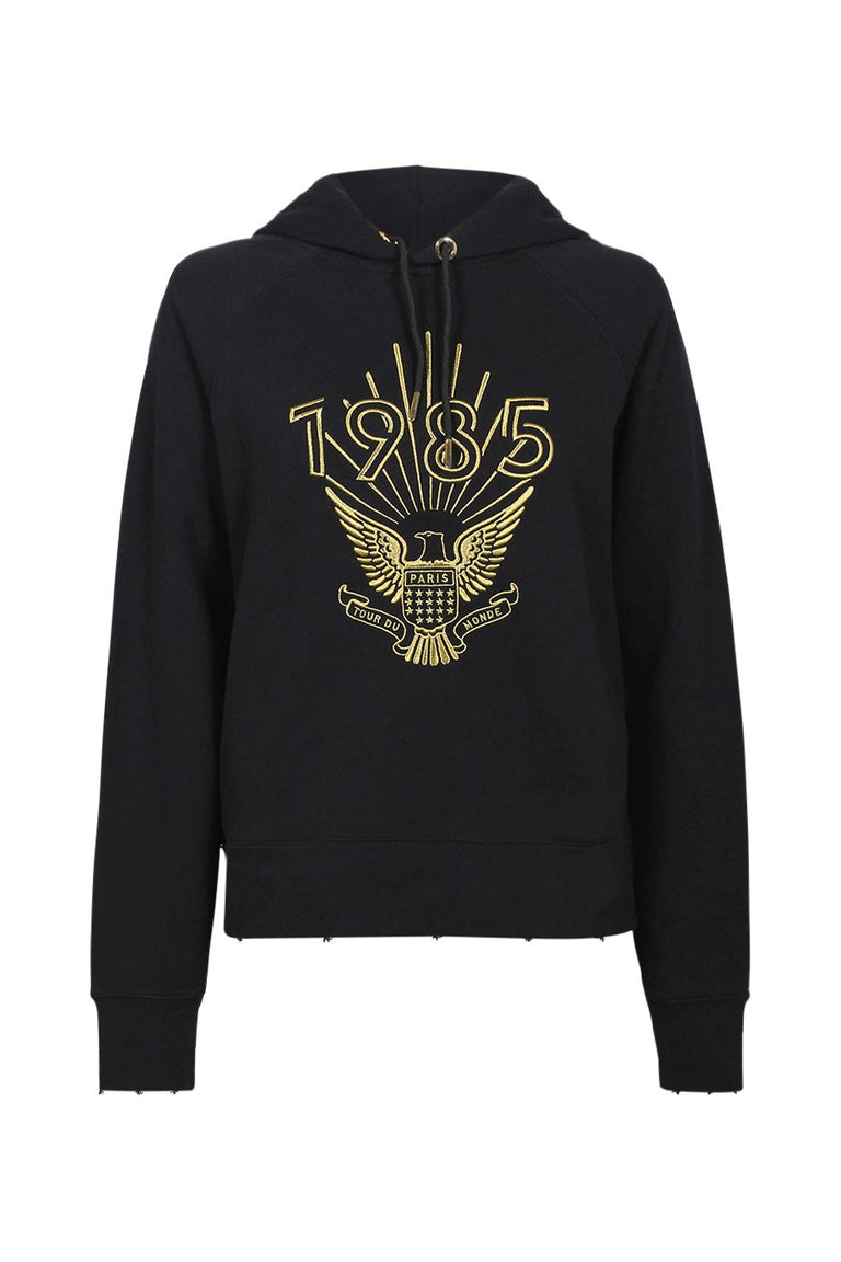[TEST] 1985 Lurex Embroidered Hoodie