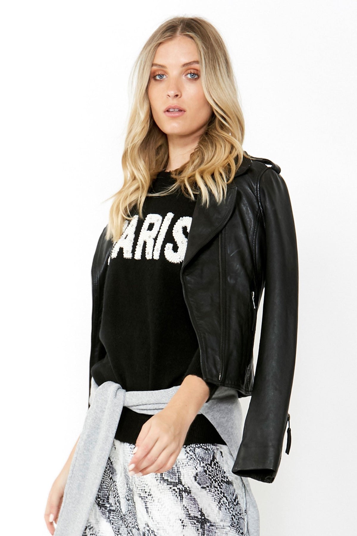 [TEST] Paris Pearl Text Knit