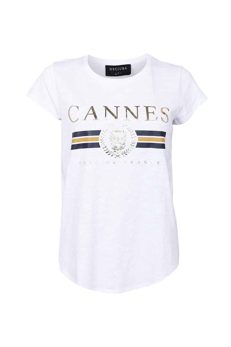[TEST] Cannes Foil Logo Tee