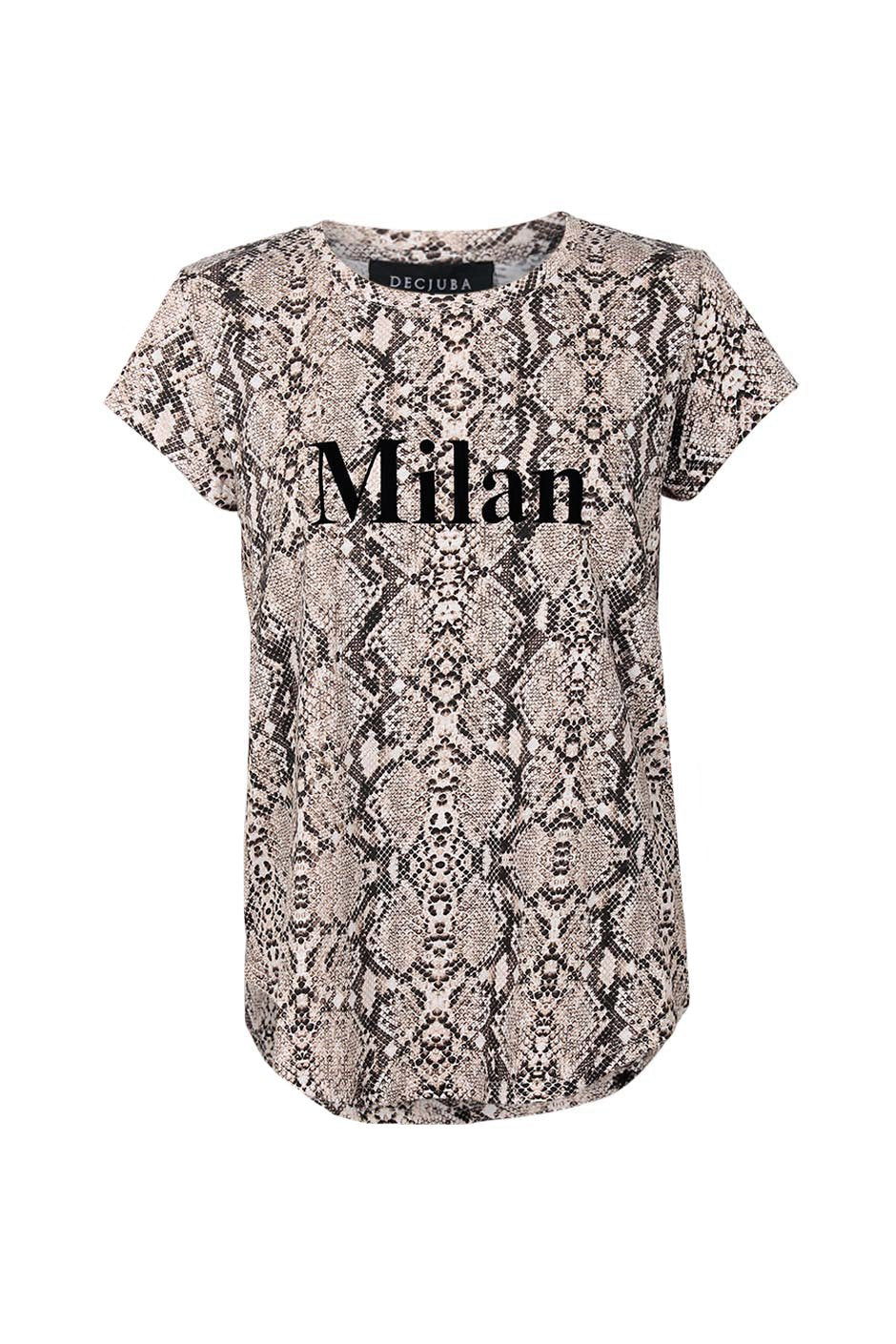 [TEST] Milan Snakeskin Tee
