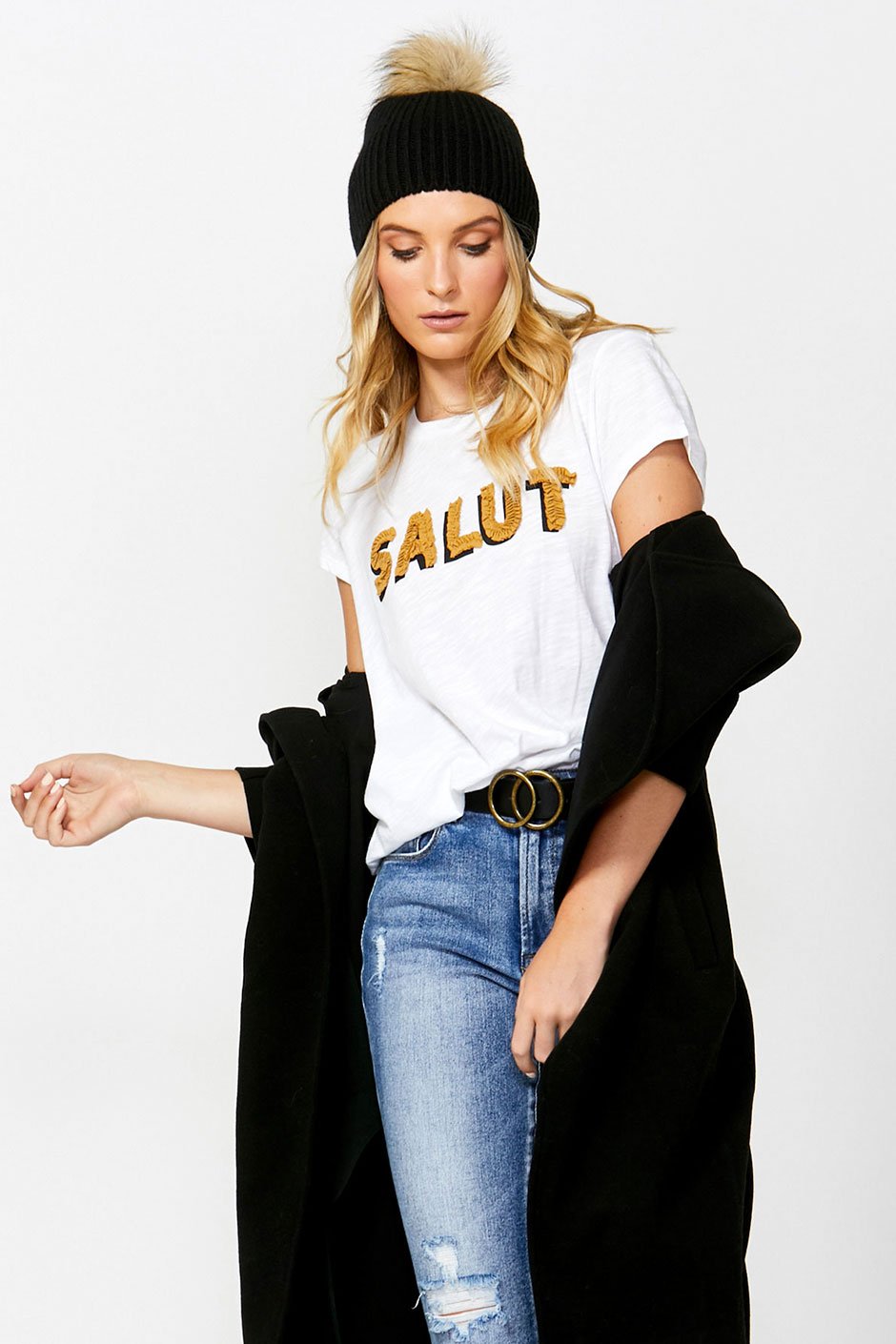 [TEST] Salut Applique Tee