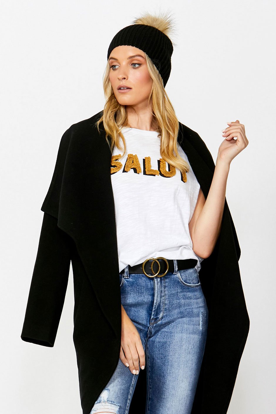 [TEST] Salut Applique Tee