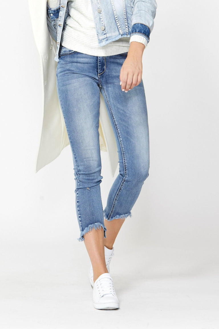 [TEST] Clara Cropped Fray Skinny Jean