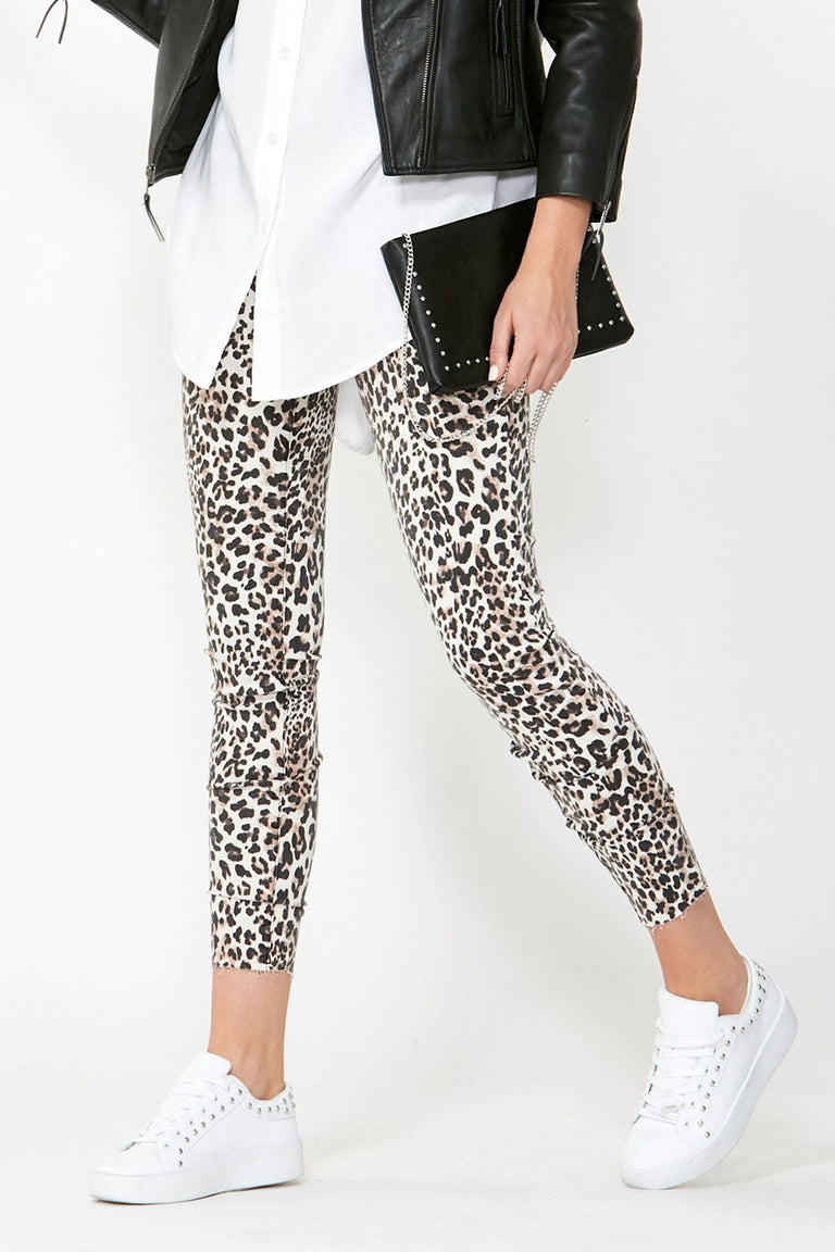 [TEST] Animal Print Skinny Jean