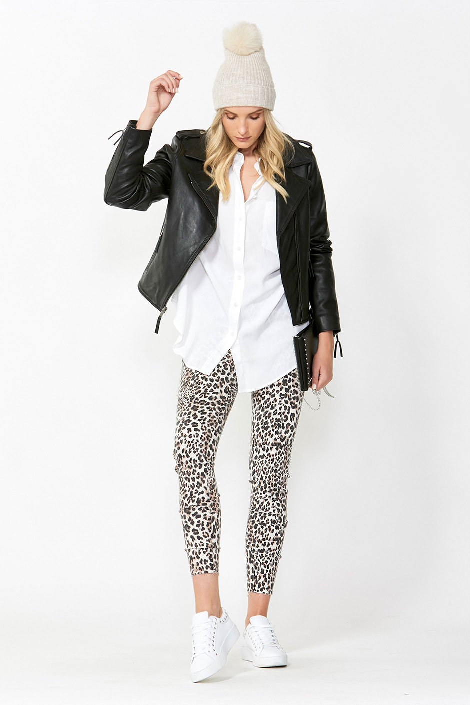 [TEST] Animal Print Skinny Jean