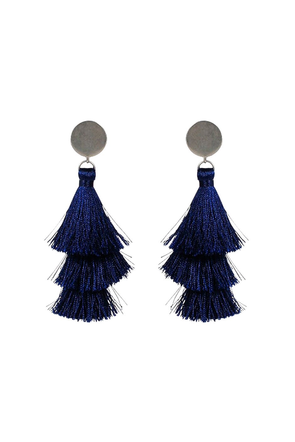 [TEST] Jaci Triple Tassel Earrings