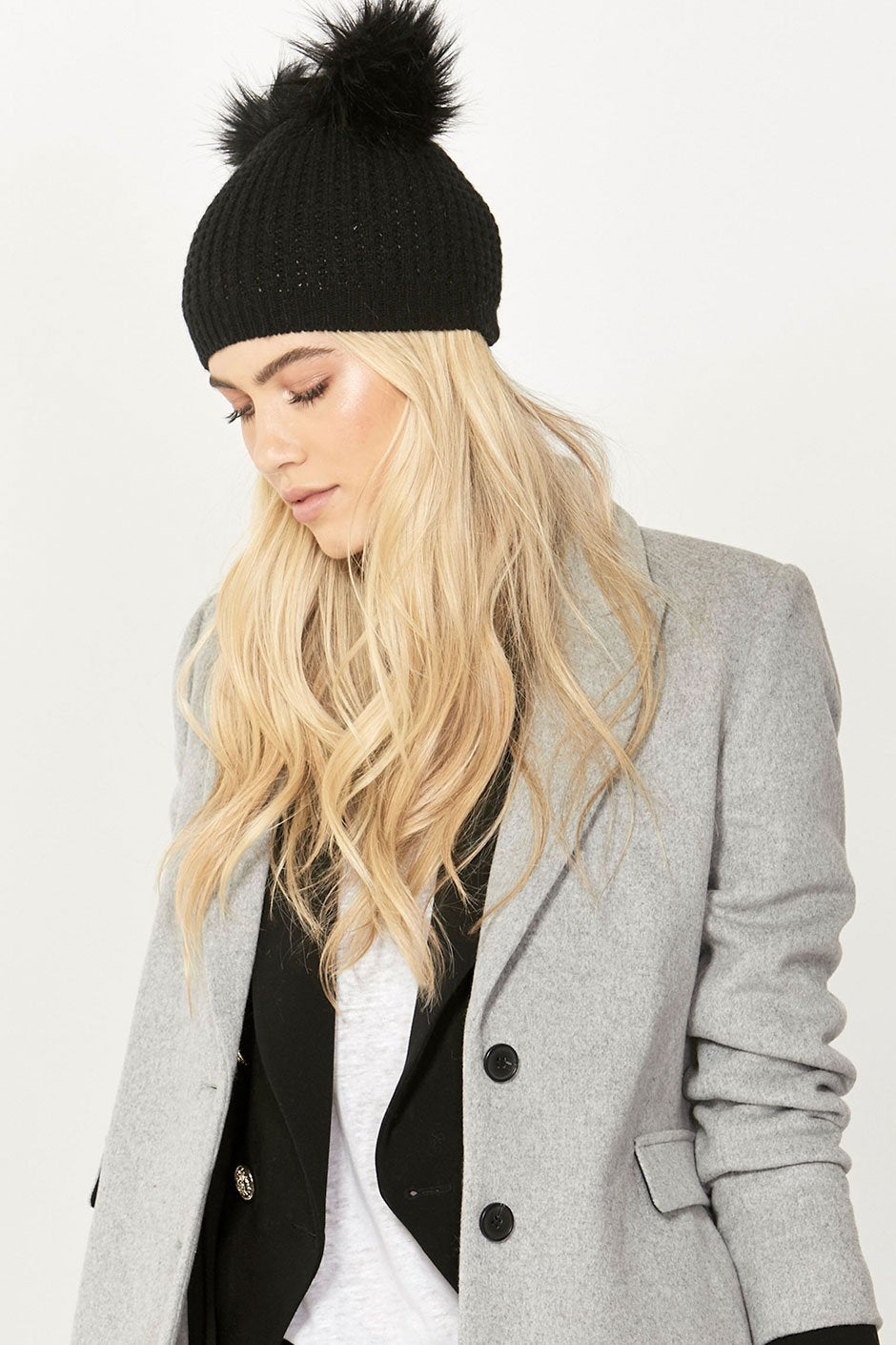 [TEST] Penny Double Pom Beanie