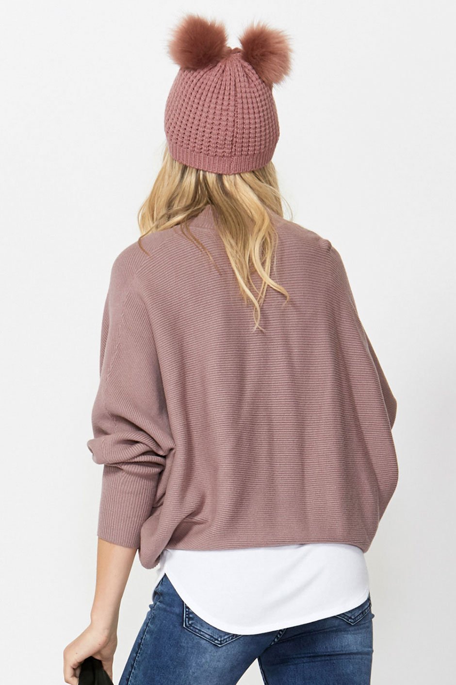 [TEST] Penny Double Pom Beanie