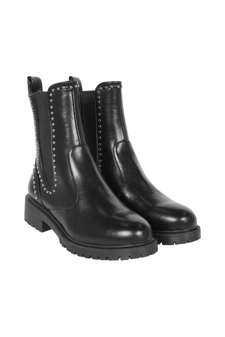[TEST] Ruby Studded Combat Boot