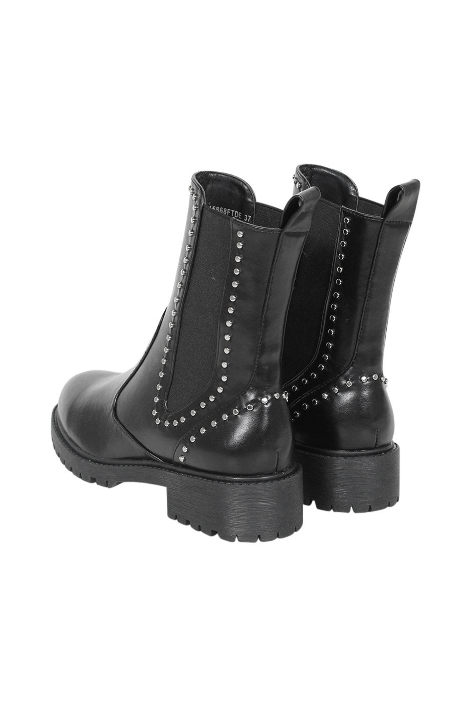 [TEST] Ruby Studded Combat Boot