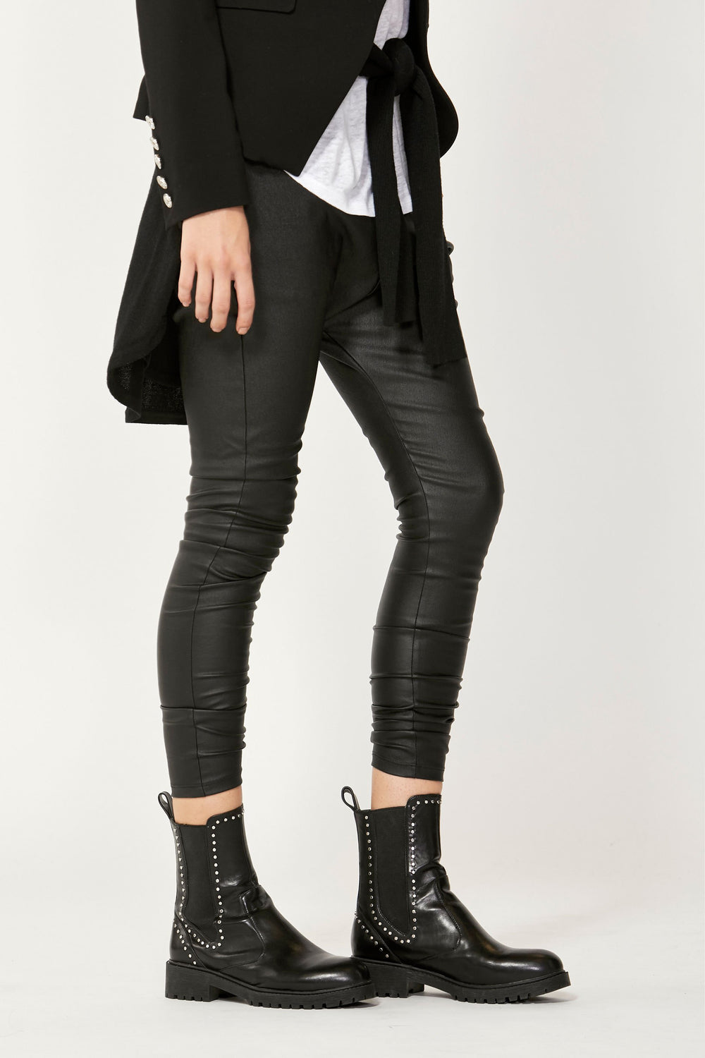 [TEST] Ruby Studded Combat Boot
