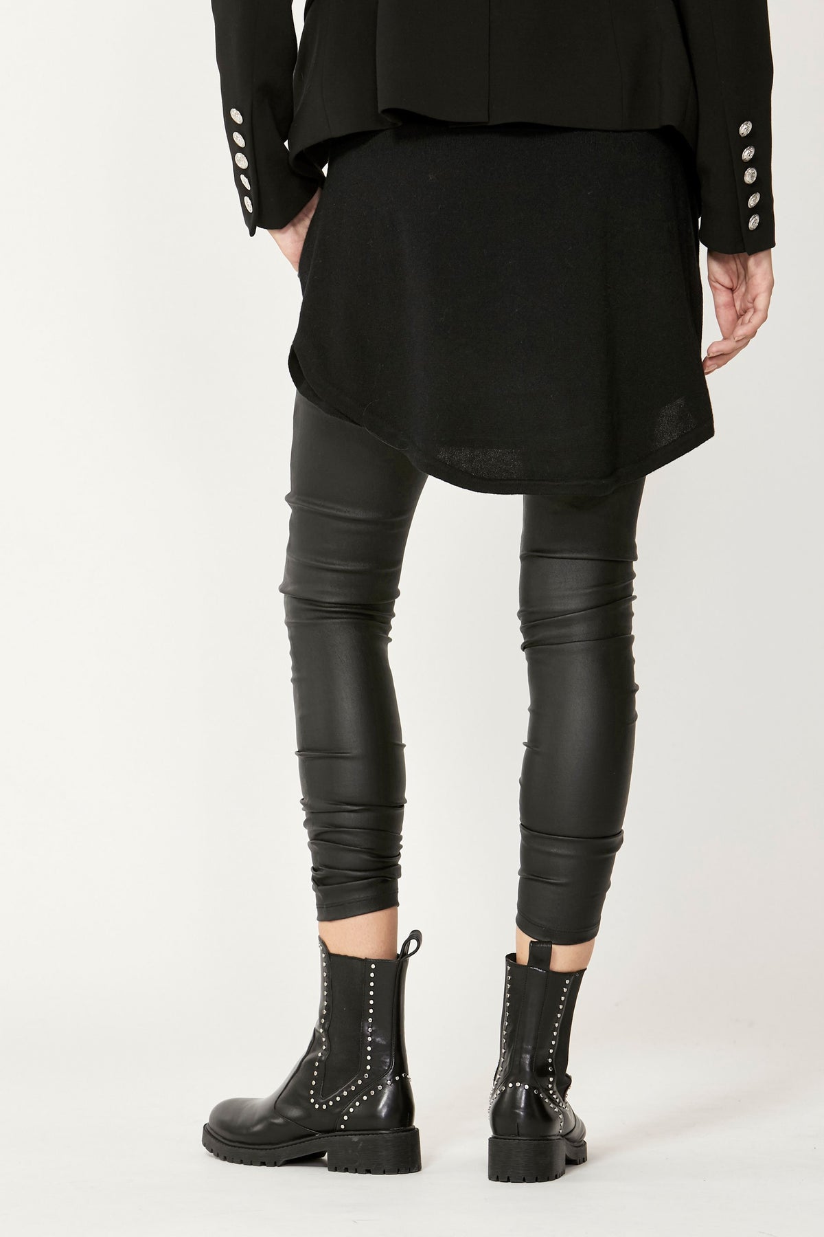 [TEST] Ruby Studded Combat Boot