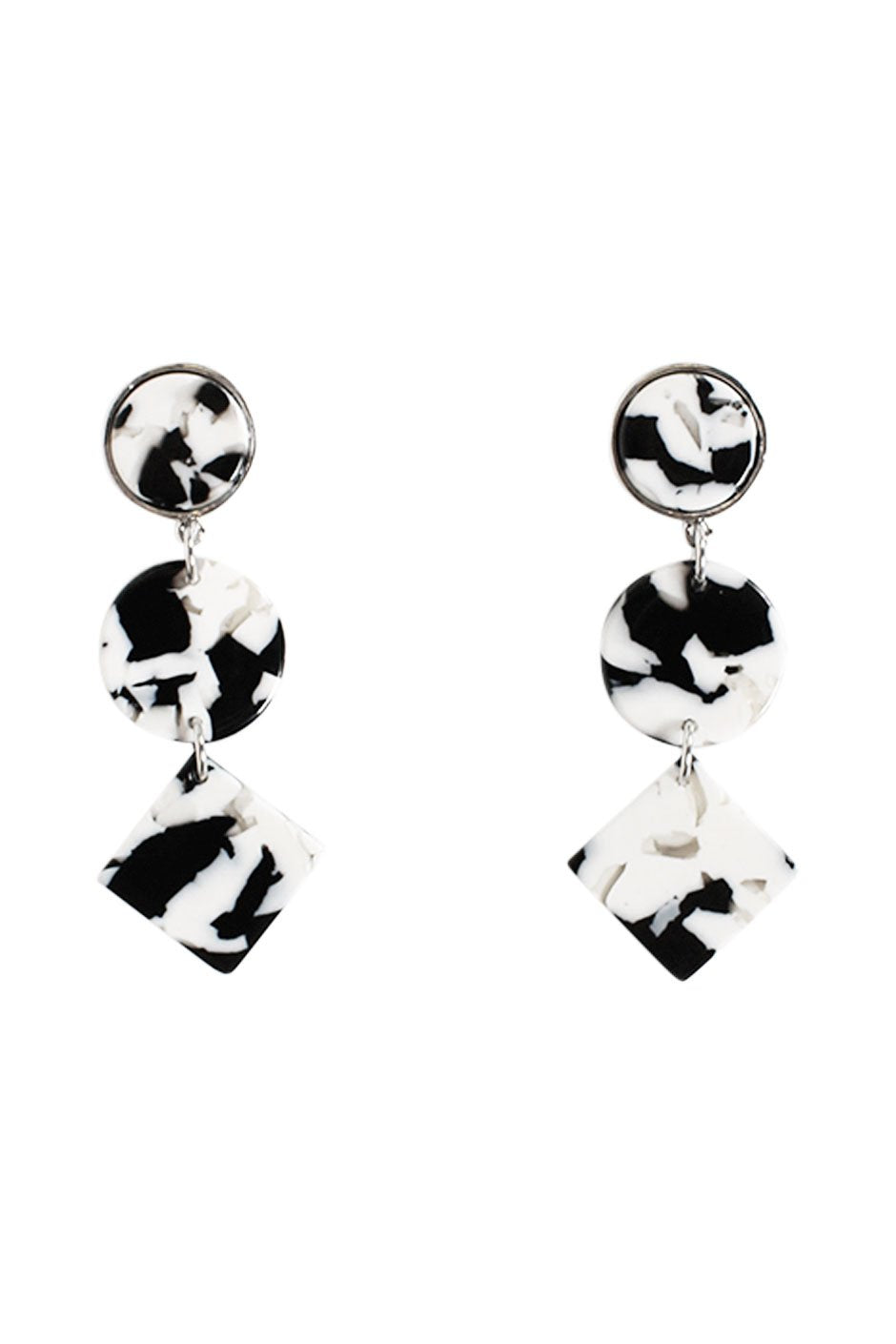 [TEST] Deb Disc Diamond Tort Earrings