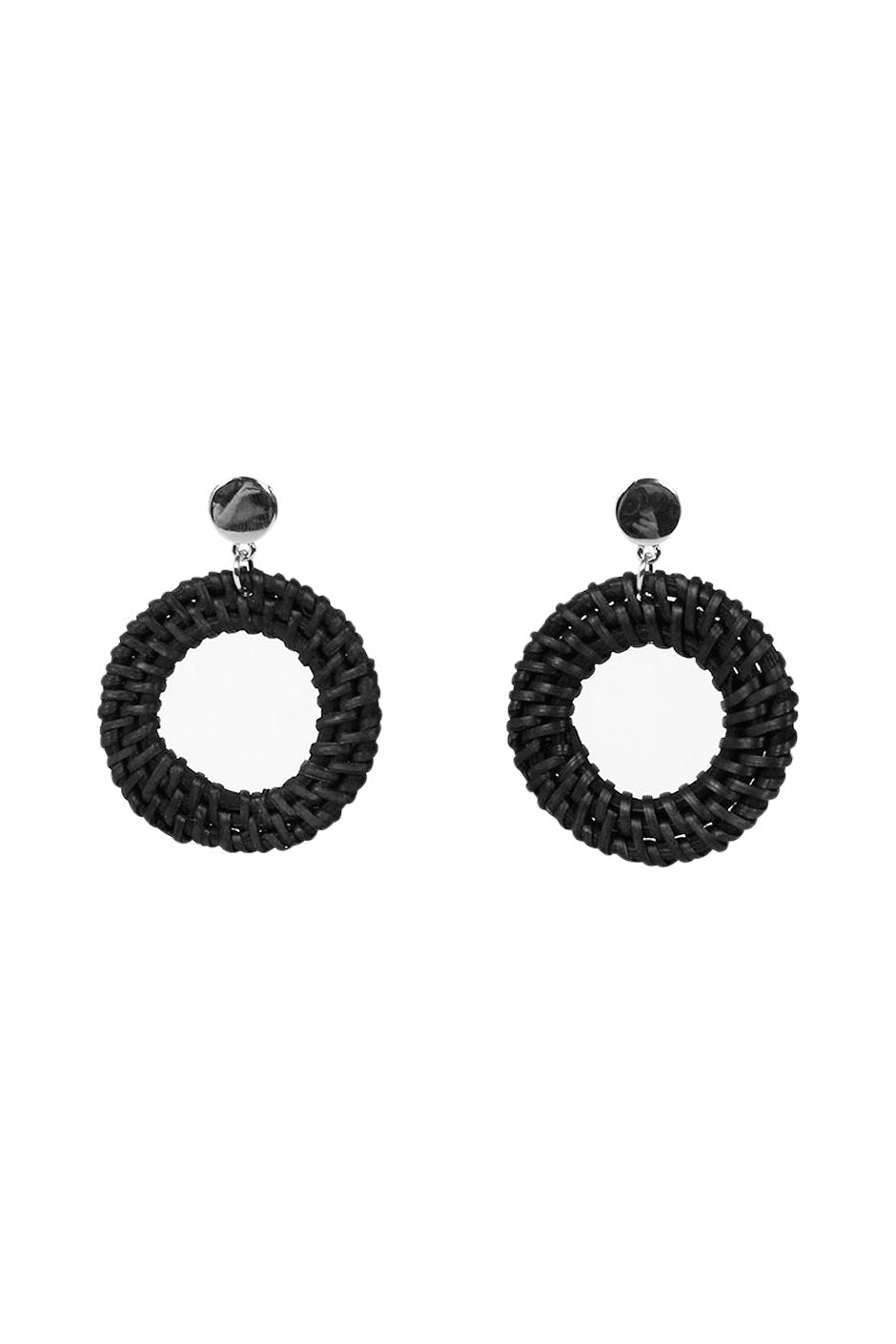 [TEST] Jenna Woven Hoop Earrings