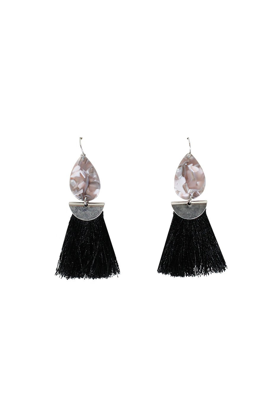 [TEST] Flo Resin Tassel Earrings