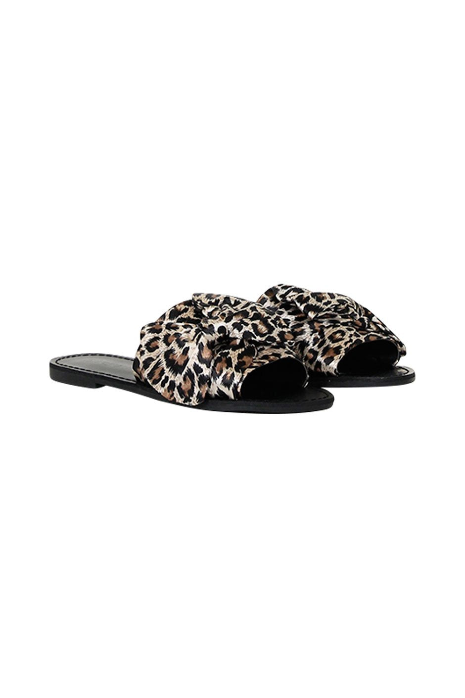 [TEST] Sarah Sateen Bow Slide