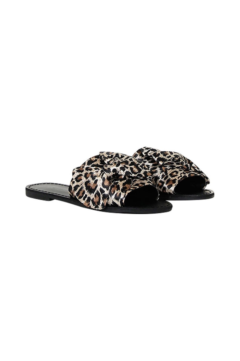 [TEST] Sarah Sateen Bow Slide