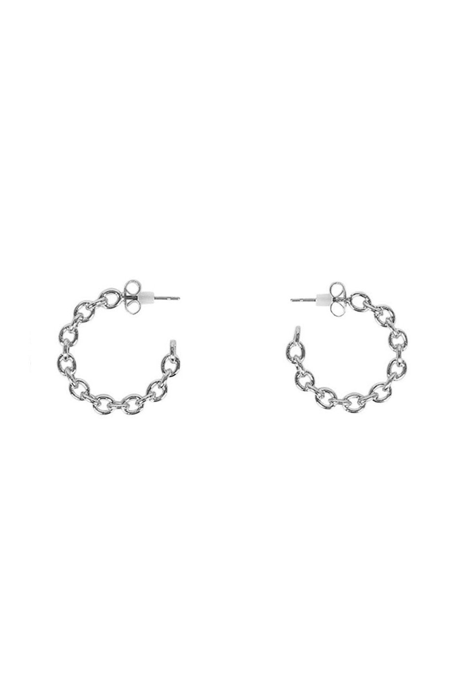 [TEST] Mia Small Chain Hoops