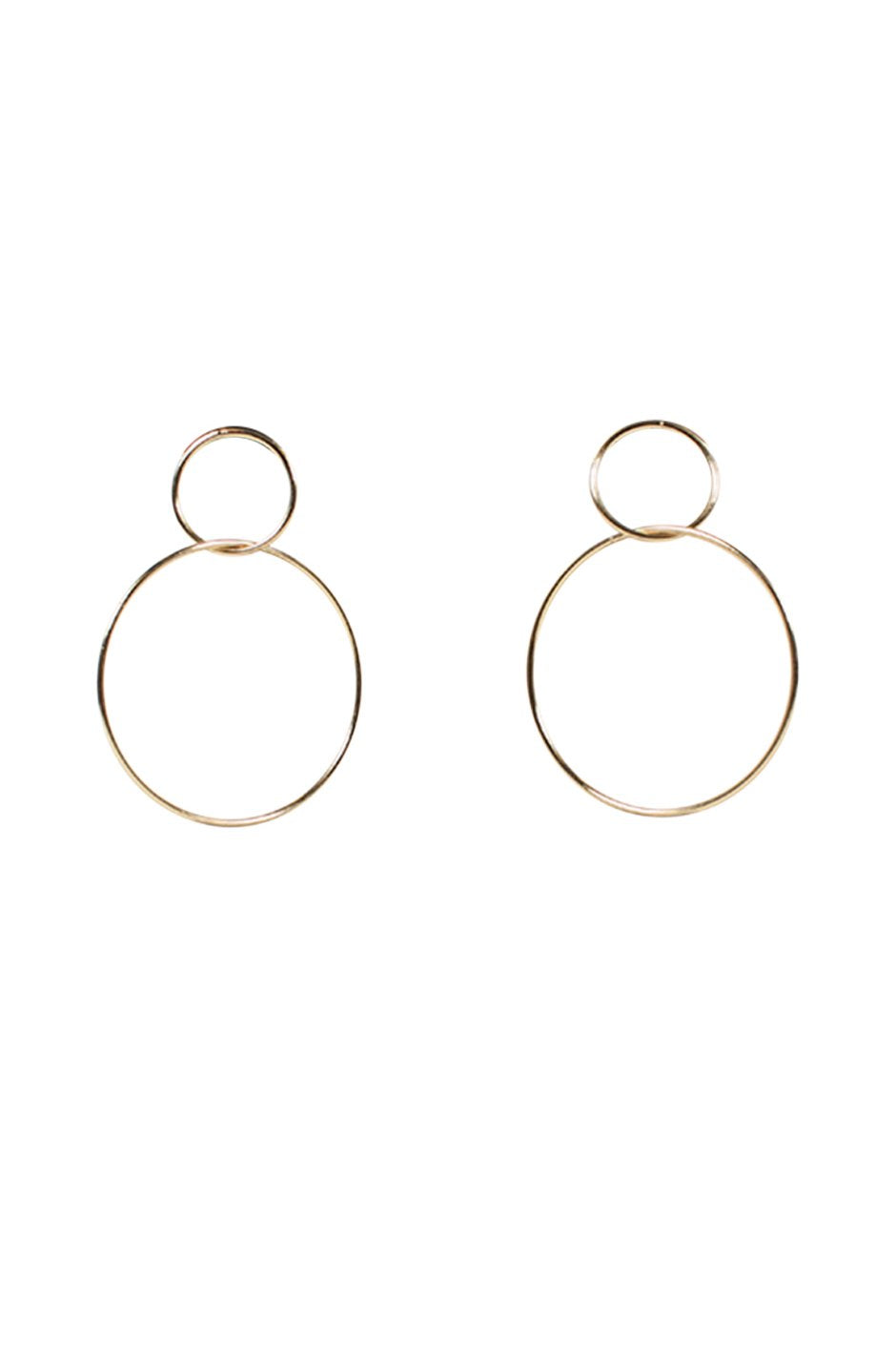 [TEST] Faith Double Circle Earrings