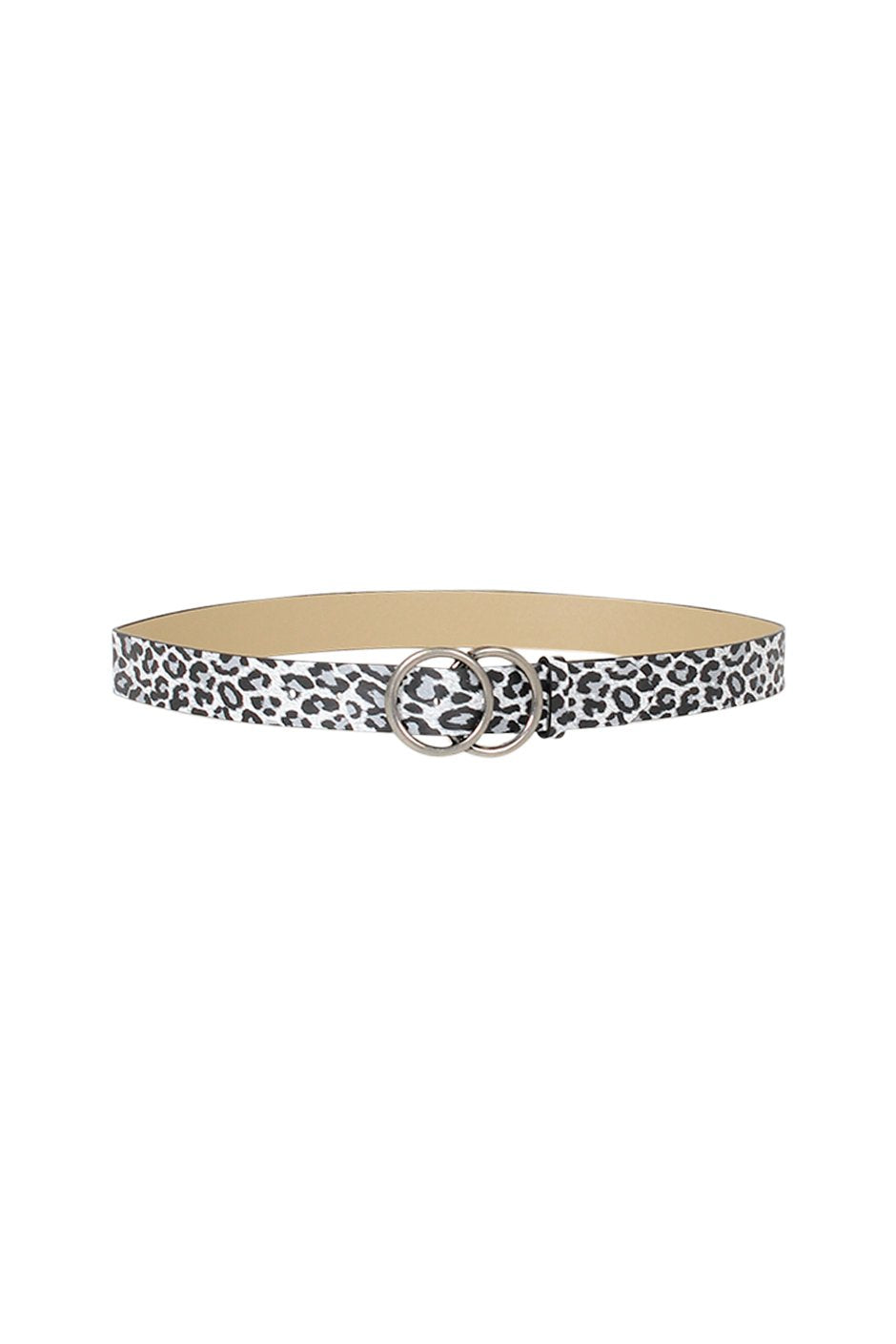 [TEST] Leopard Double Circle Belt