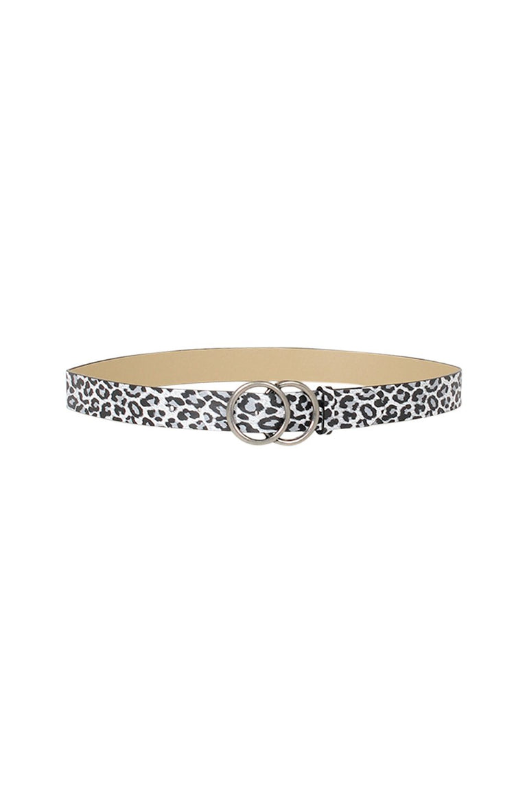 [TEST] Leopard Double Circle Belt