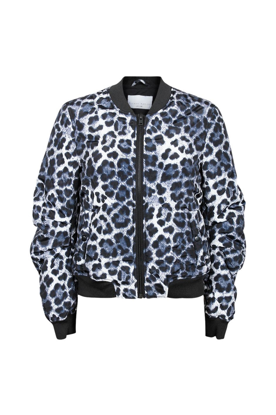 [TEST] Luxe Printed Bomber