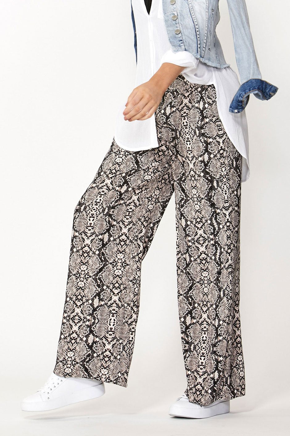[TEST] Carolyn Wide Leg Printed Pant