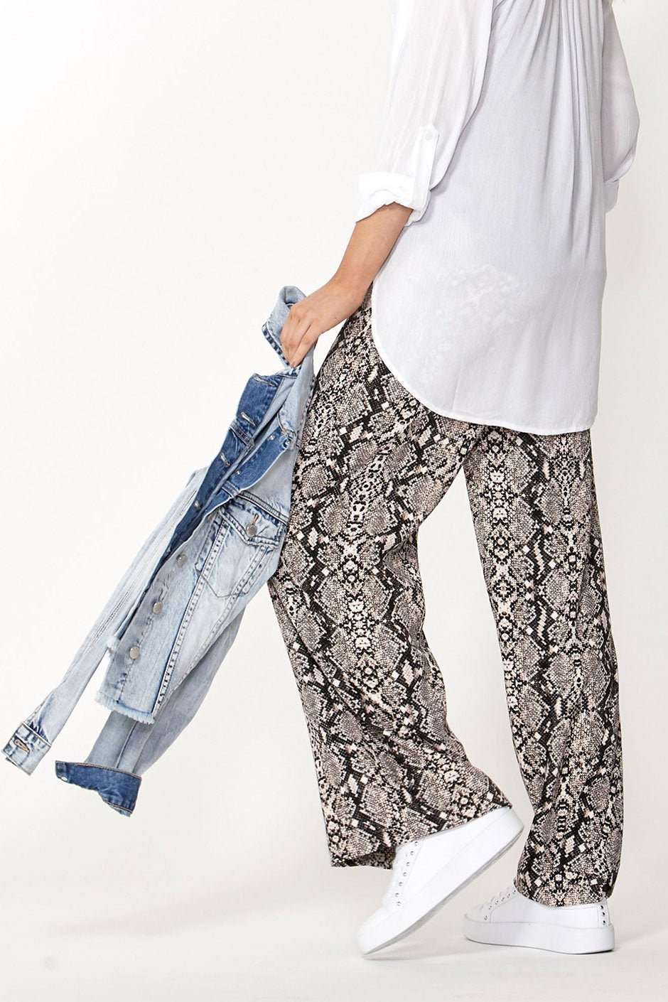 [TEST] Carolyn Wide Leg Printed Pant