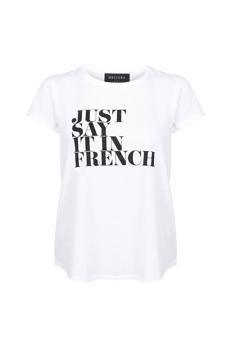 [TEST] Say It In French Tee