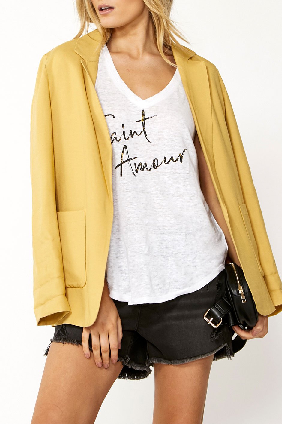 [TEST] Saint Amour Linen Tee